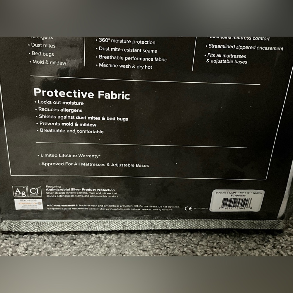 NWT Dream Mattress 360° Encasement Queen Zippered Bed Bug Proof Waterproof - Picture 5 of 5